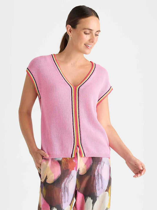 Crochet Trim Tank