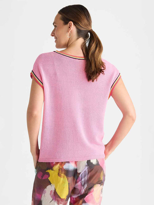 Crochet Trim Tank
