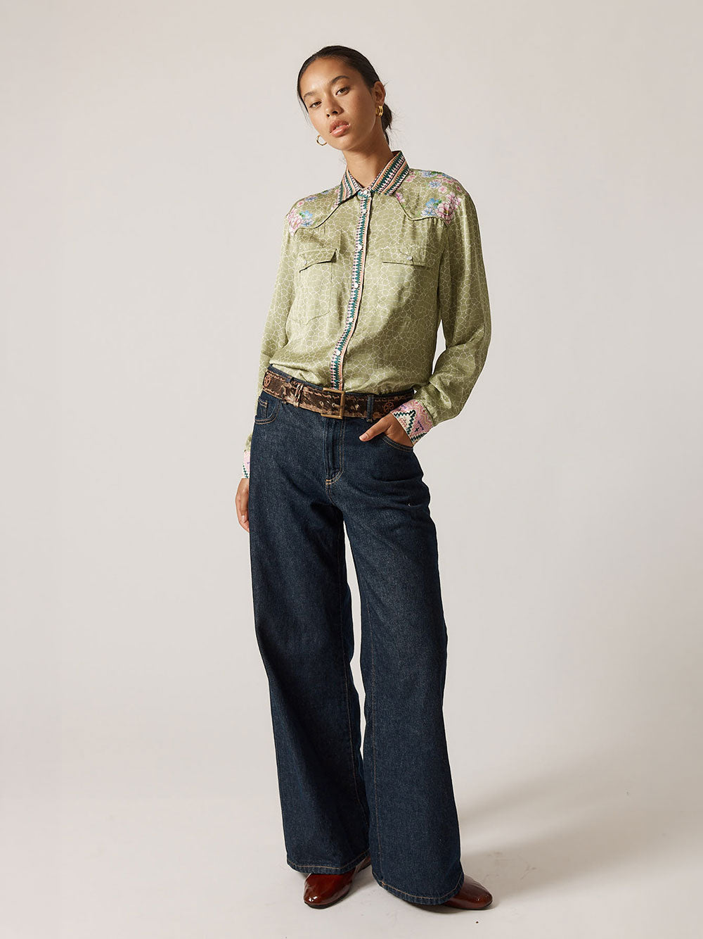 Daisy Duke Shirt - OLIVE
