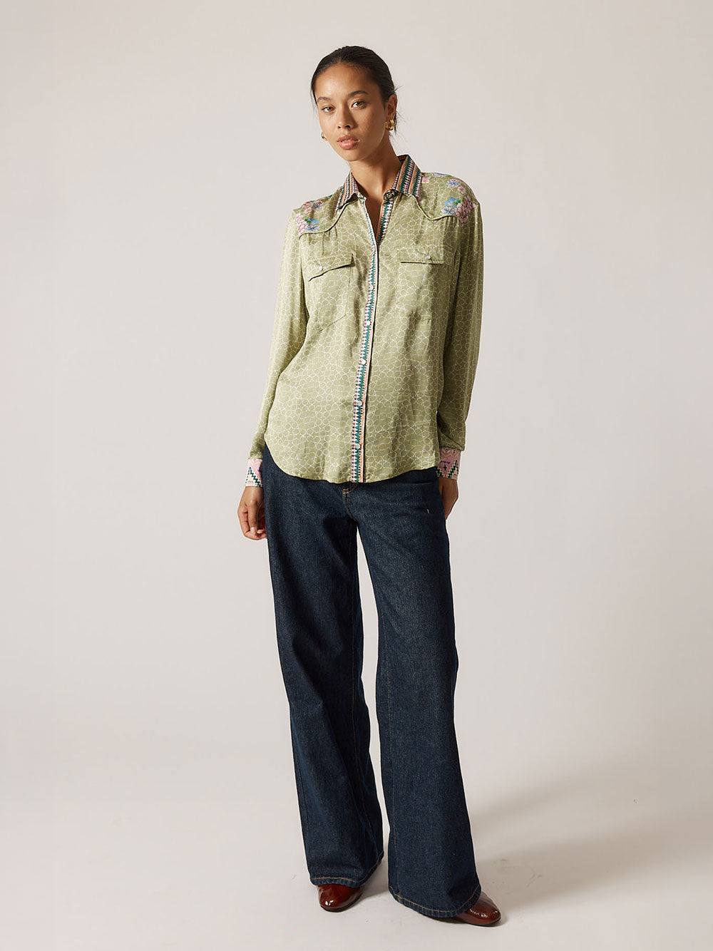 Daisy Duke Shirt - OLIVE