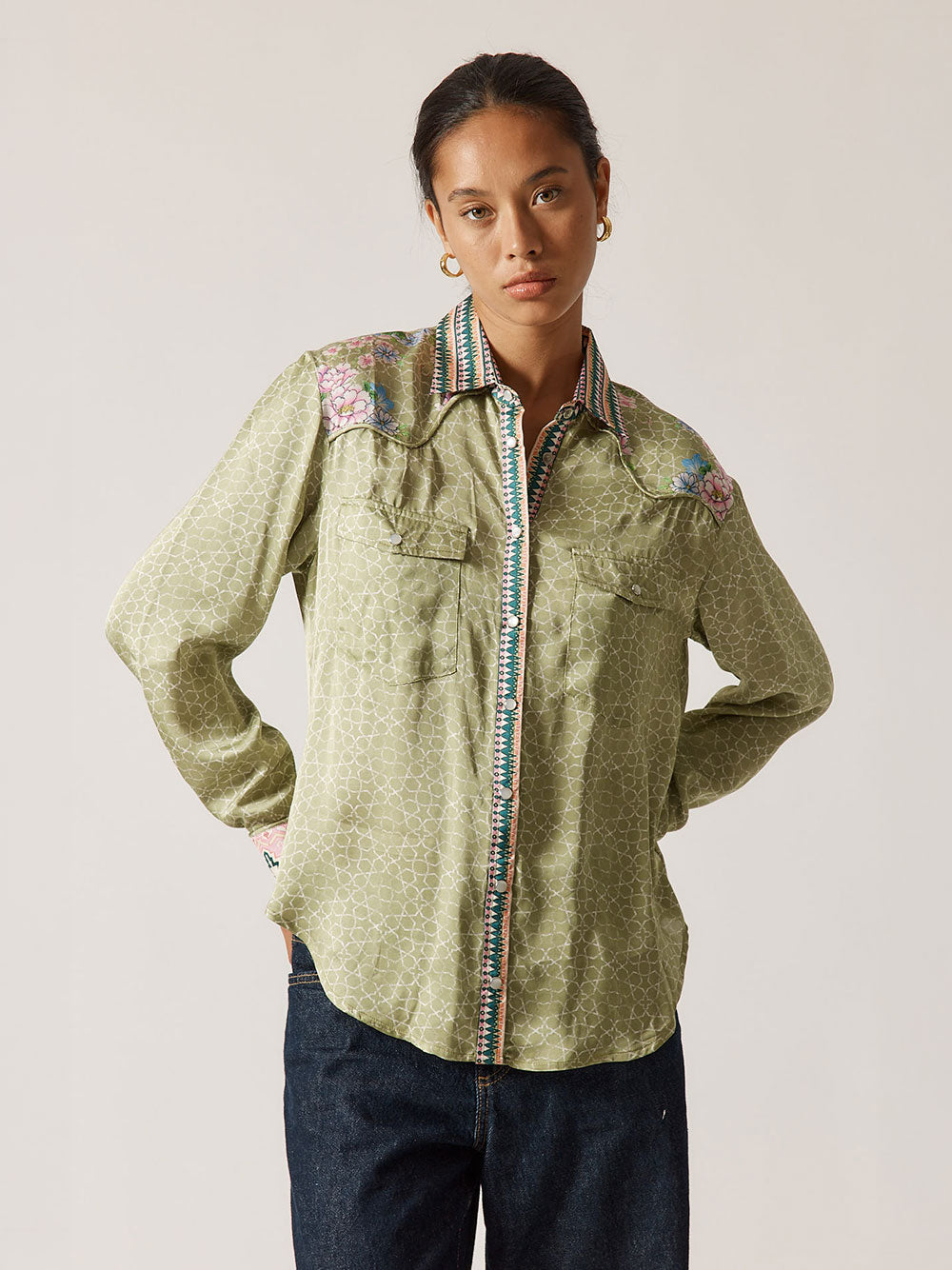 Daisy Duke Shirt - OLIVE