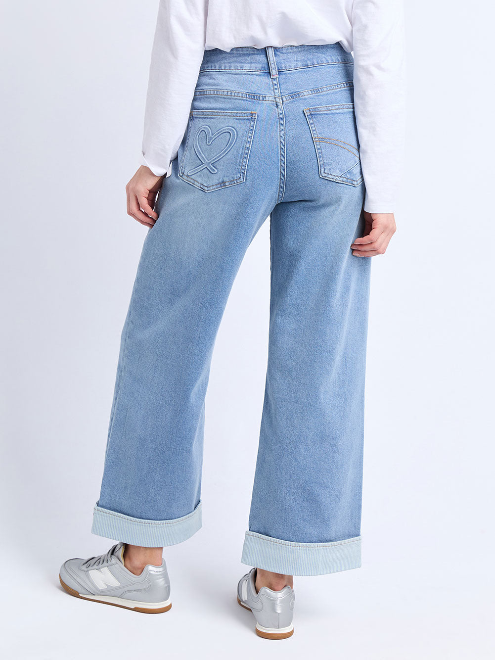 Deb Turn Up Jeans