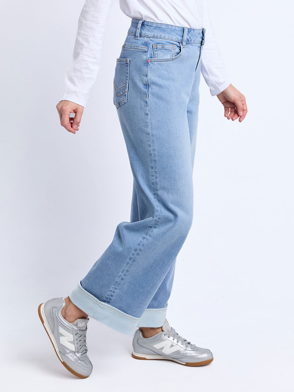 Deb Turn Up Jeans