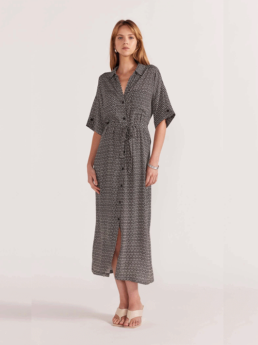Della Midi Shirtdress