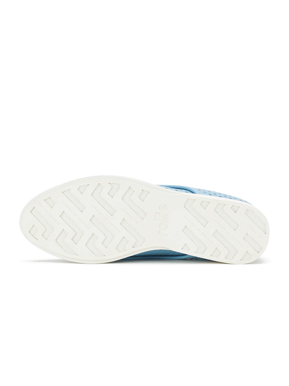 Derby Punch Shoe - STEEL BLUE