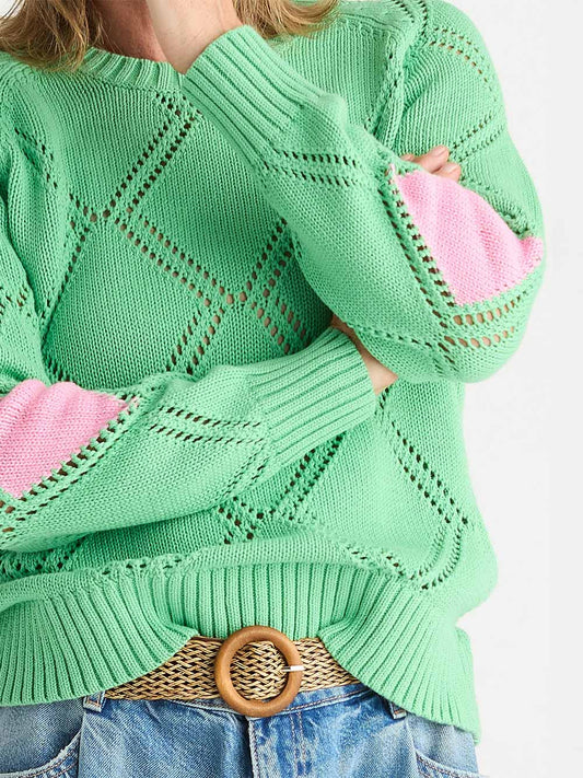Diamond Detail Jumper - MINT
