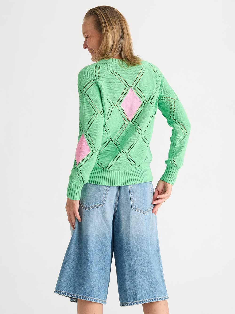 Diamond Detail Jumper - MINT
