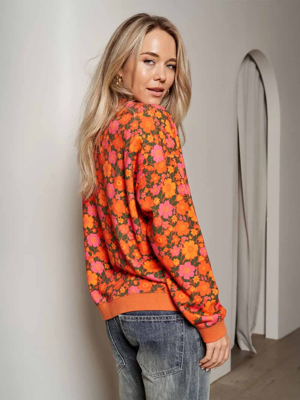 Digital Flower Sweater