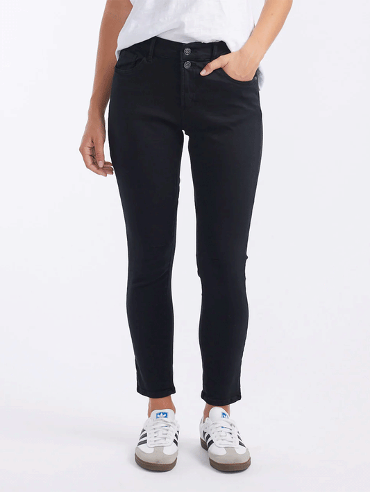 Emma Denim Jeans - BLACK