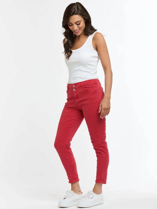 Emma Denim Jeans - CHILLI