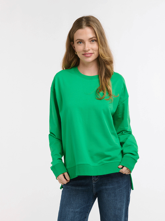 Everyday Sweater - EMERALD GREEN