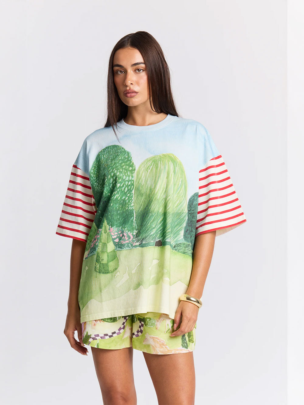 Gardenia Oversized Tee