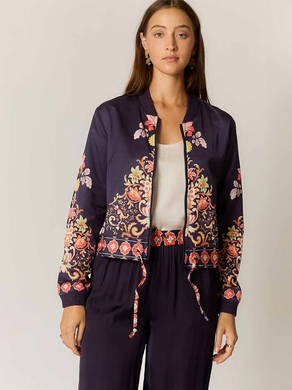 Gazte Jacket - BURGUNDY
