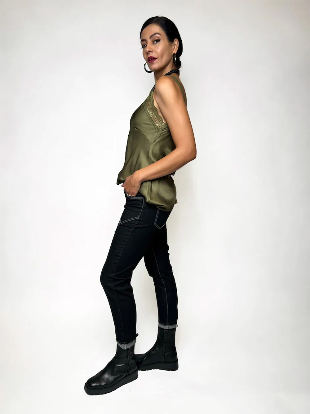 Rhonda Jeans - BLACK