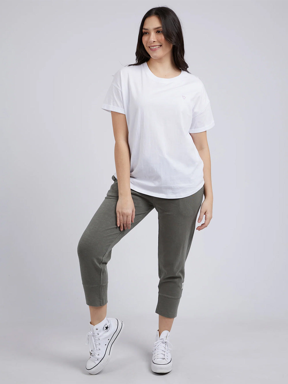 ELM LIFESTYLE Halli Tee - WHITE