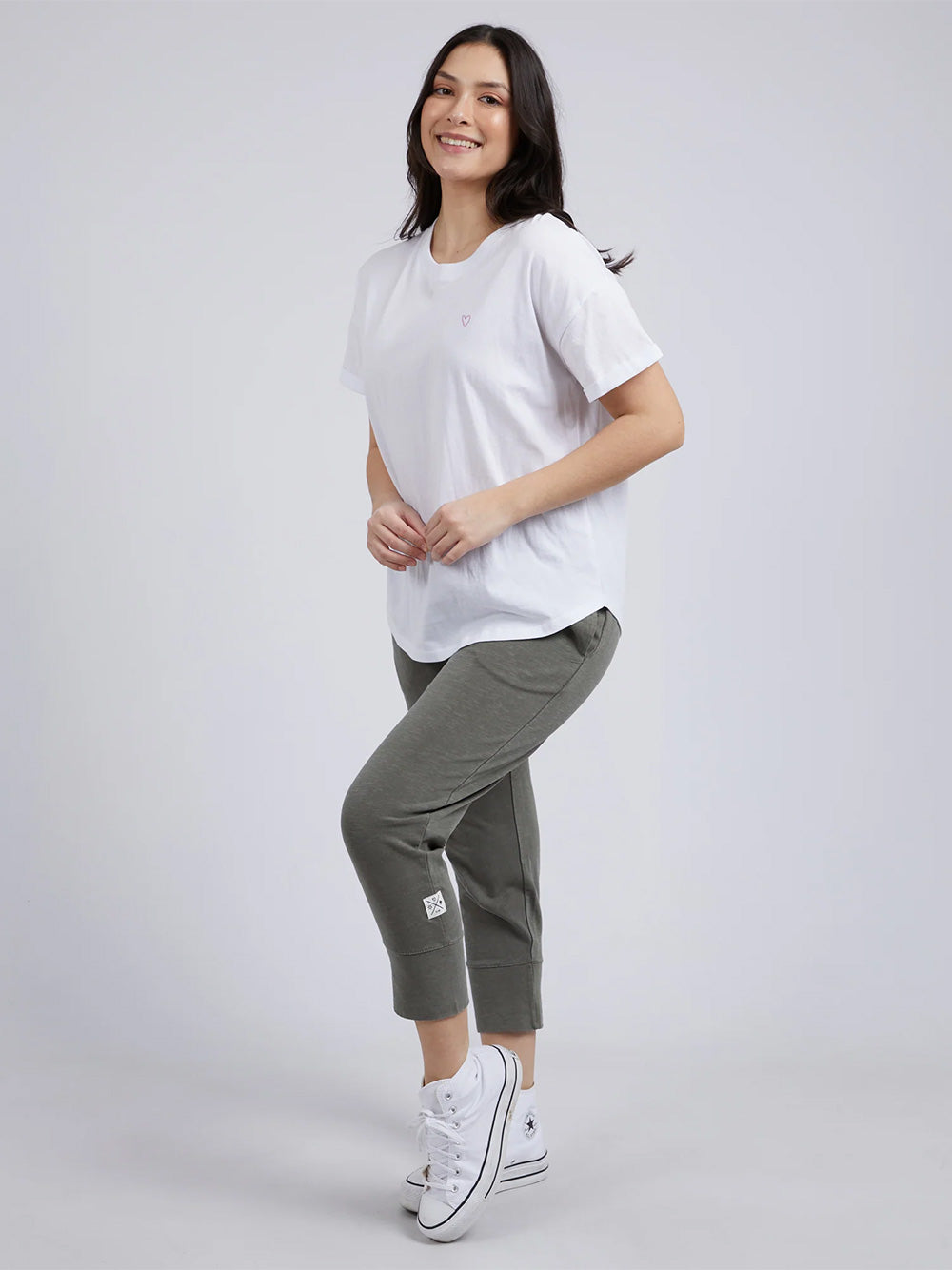 ELM LIFESTYLE Halli Tee - WHITE