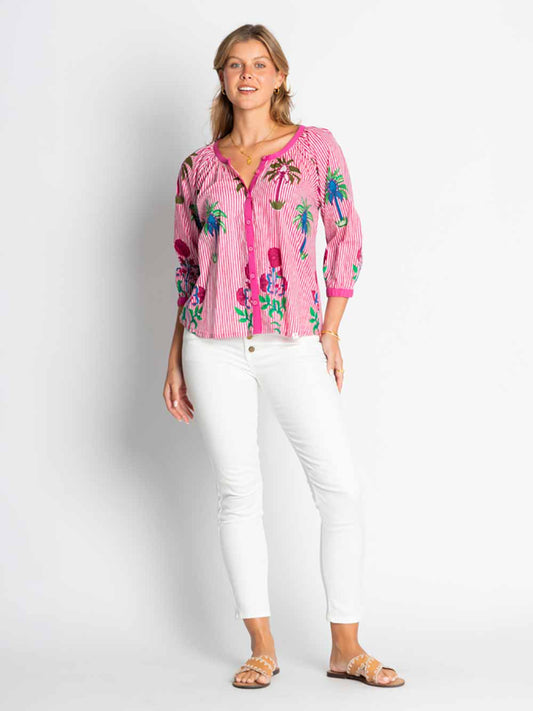 Hampton Shirt - BERRY