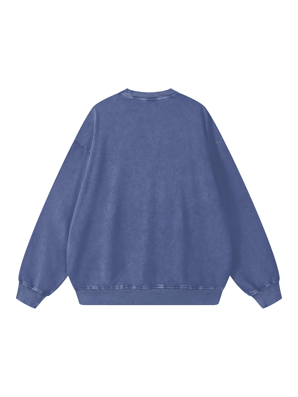 Her Mess Acid Wash Crew Neck Sweater