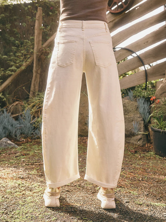 Idaho Barrel Jean - ECRU
