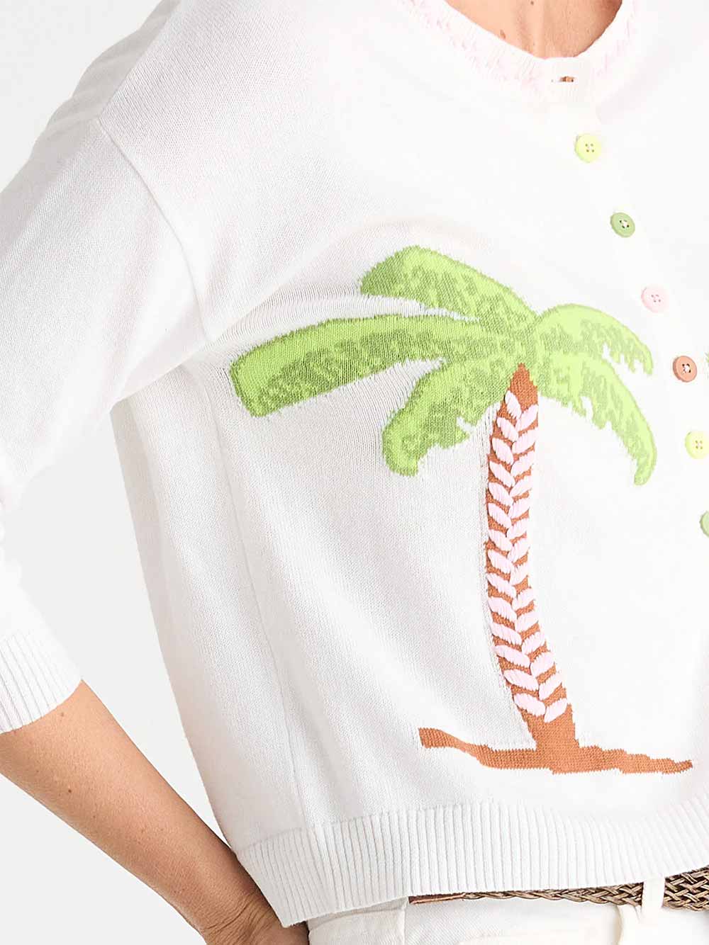 Island Cardigan - WHITE