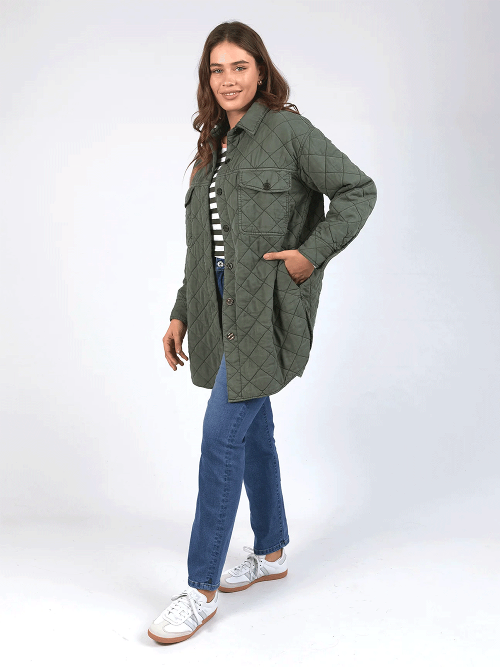 Katie Quilted Shacket