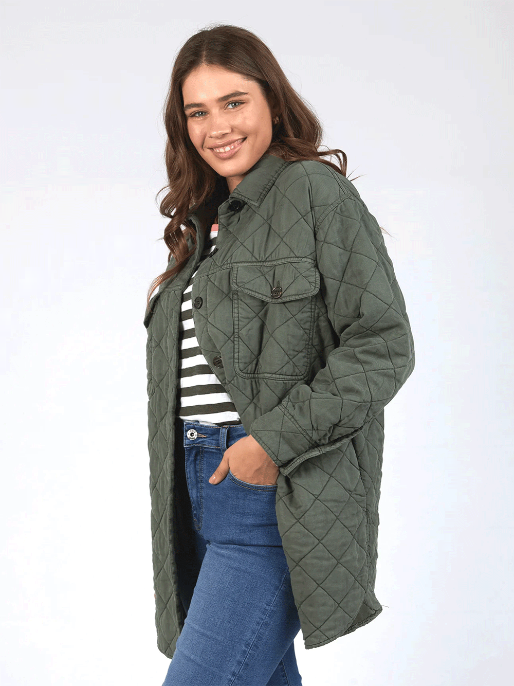 Katie Quilted Shacket