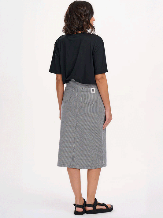 Kinsley Relaxed Tee - BLACK PALMS & SUNSHINE