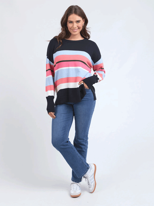 Lacey Stripe Knit