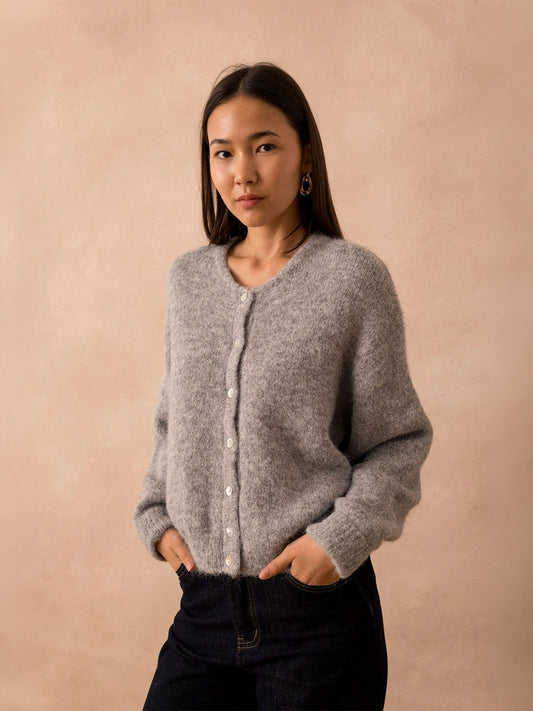 Lala Cardigan - GRIS