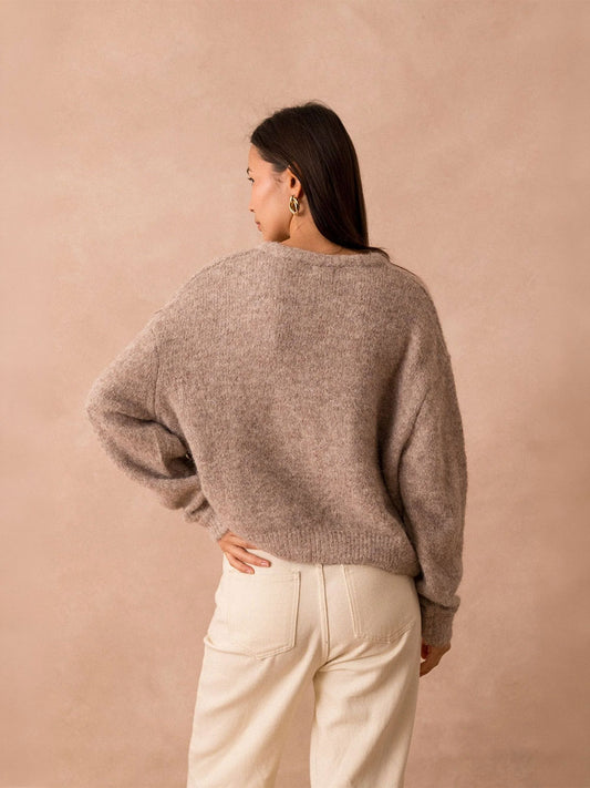 Lala Cardigan - TAUPE