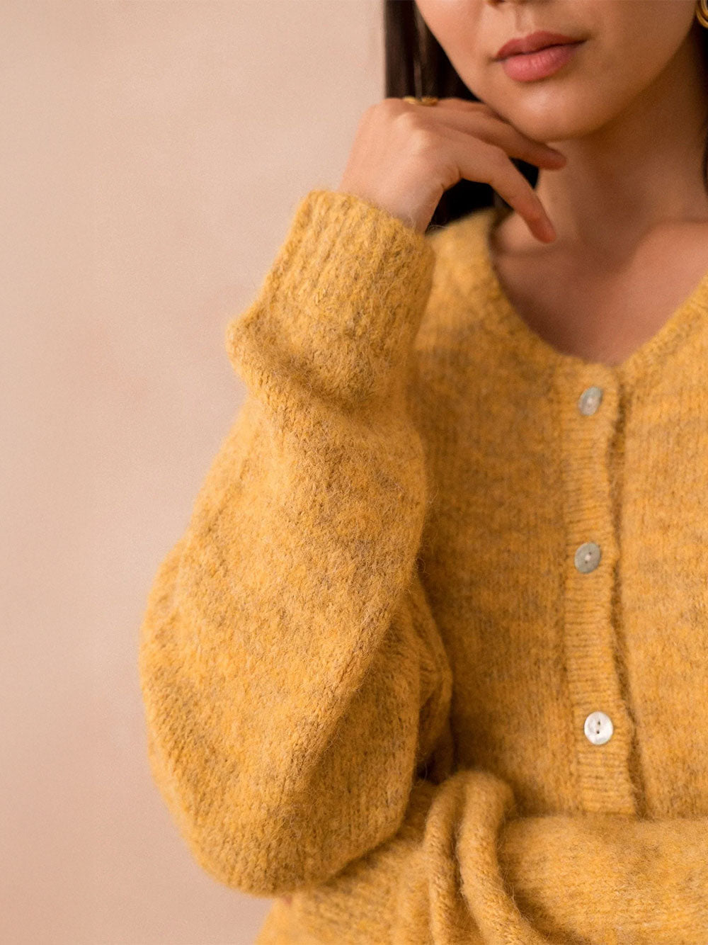 Lala Cardigan - OCHRE