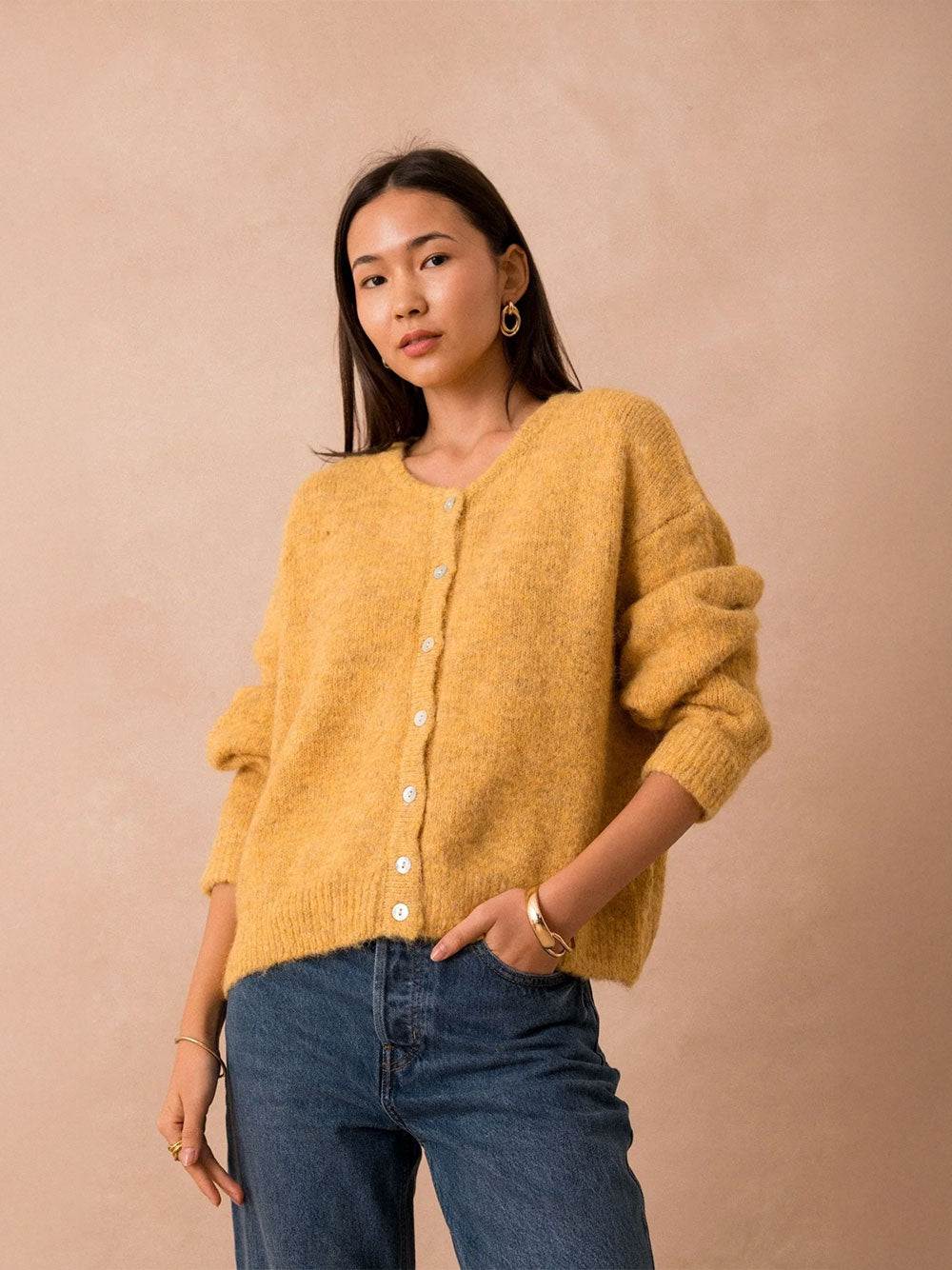 Lala Cardigan - OCHRE