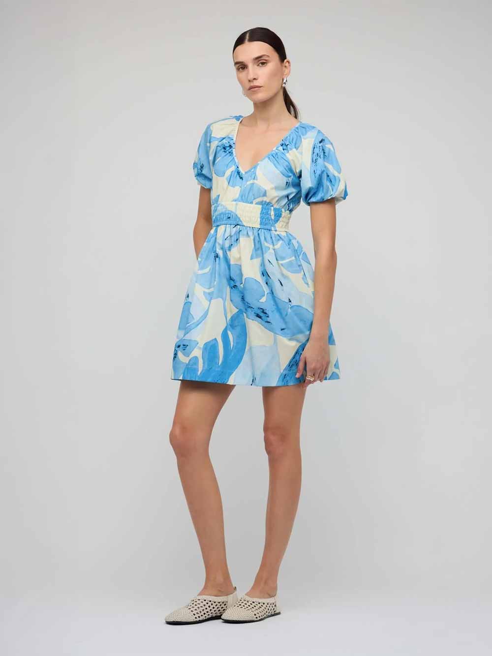 Leilani Sleeved Mini Dress