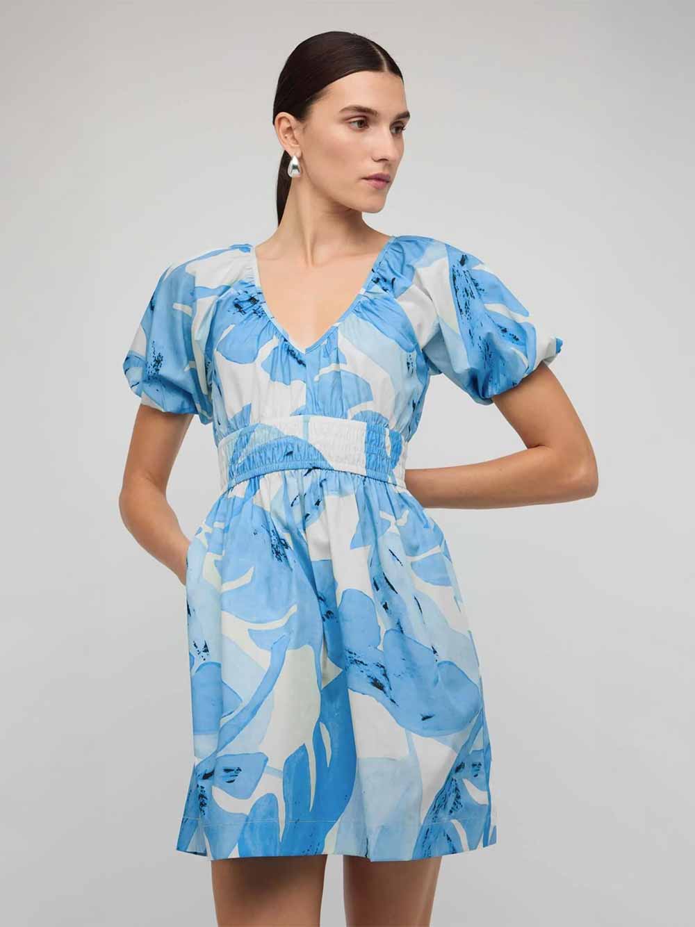 Leilani Sleeved Mini Dress