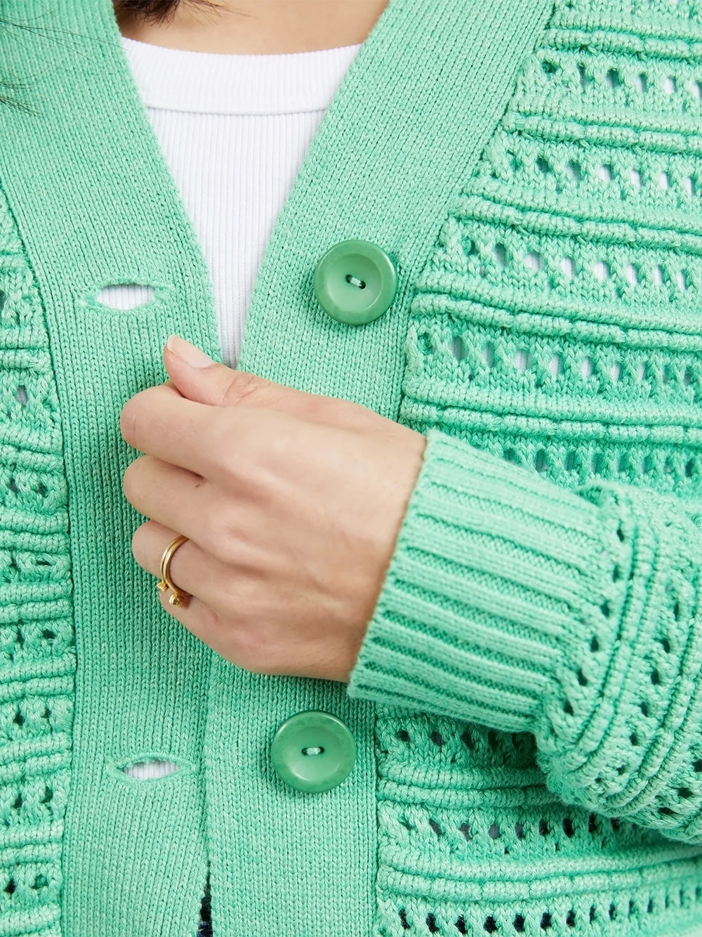 Linden Cardigan - GREEN