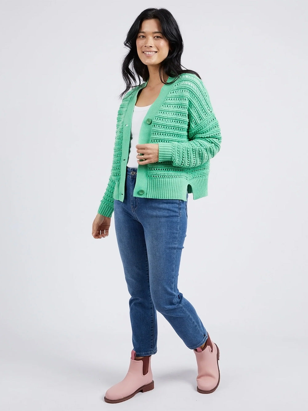 Linden Cardigan - GREEN