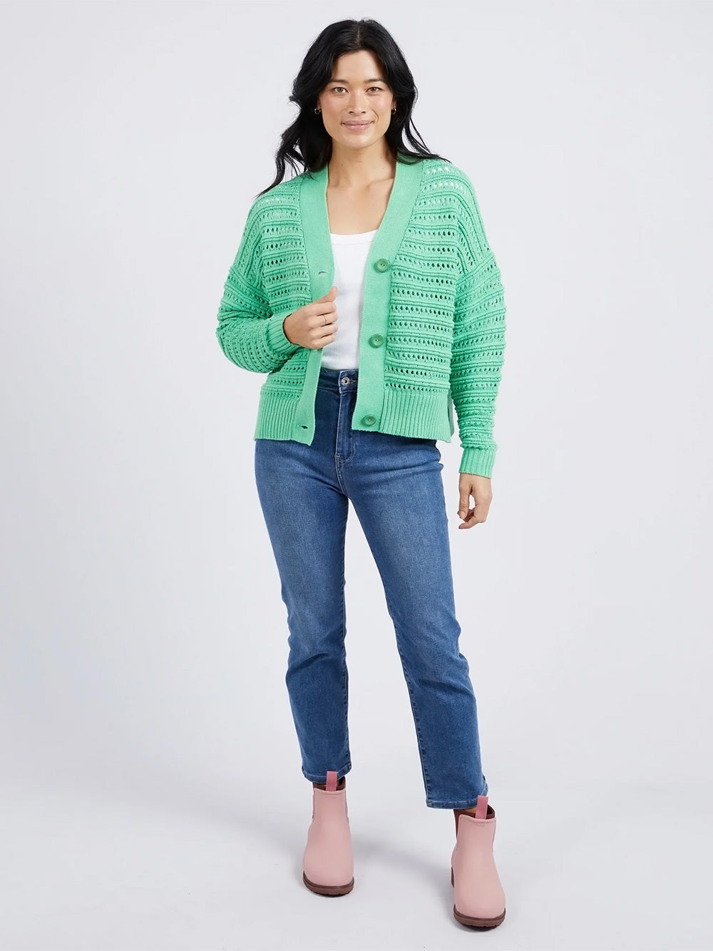 Linden Cardigan - GREEN