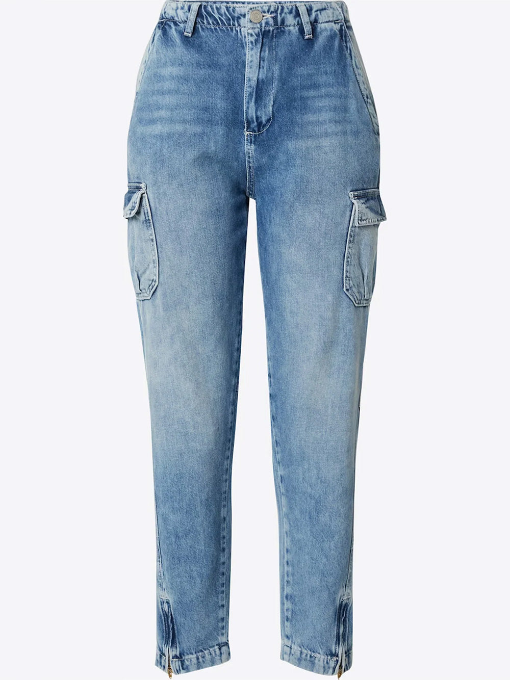Liora Windy Blue Cargo Jeans
