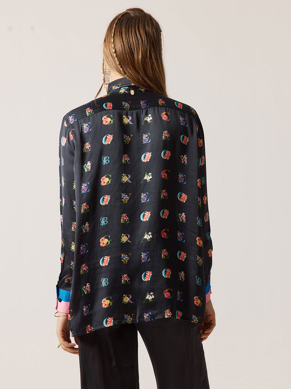Love Bloom Shirt - BLACK