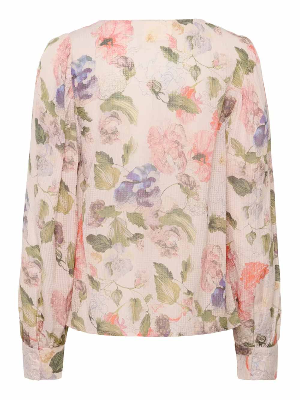 Lucia Blouse - SEPIA ROSE FLOWER