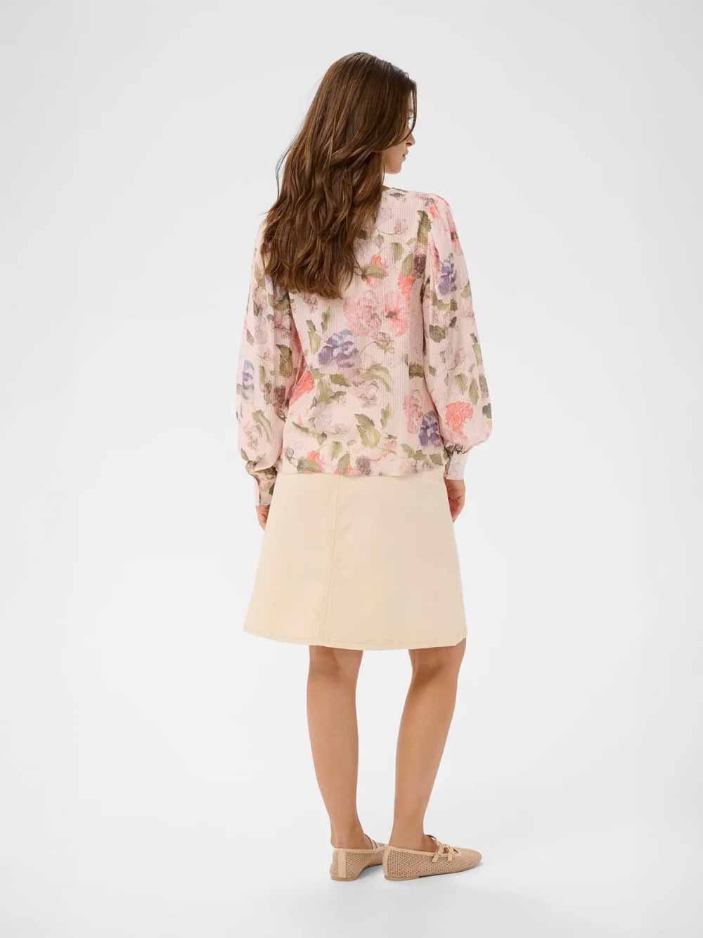 Lucia Blouse - SEPIA ROSE FLOWER