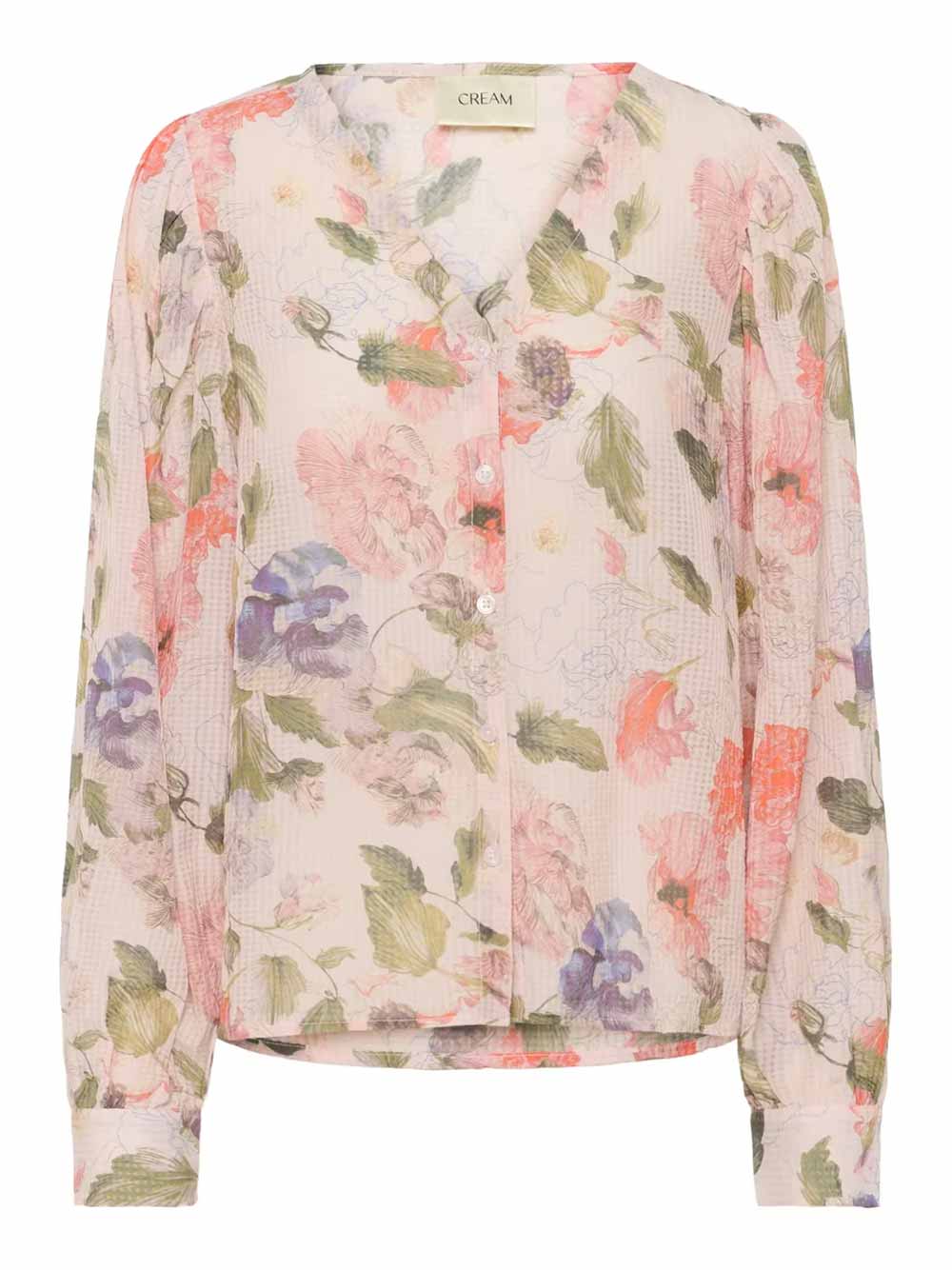 Lucia Blouse - SEPIA ROSE FLOWER