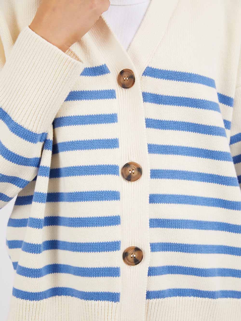 Mabel Stripe Cardigan