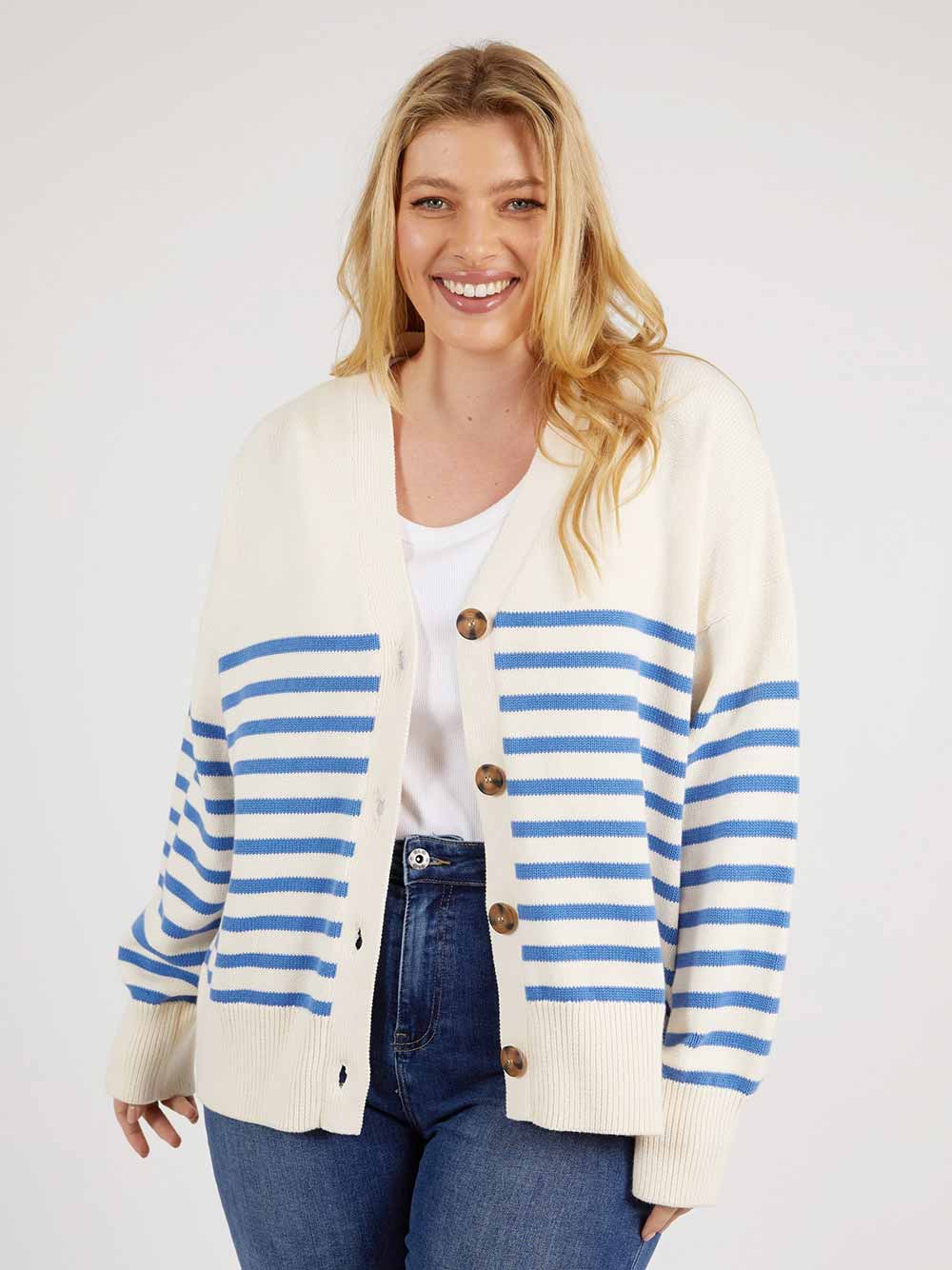 Mabel Stripe Cardigan