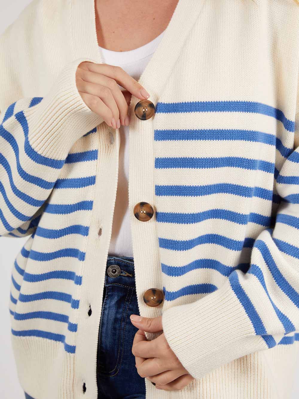 Mabel Stripe Cardigan