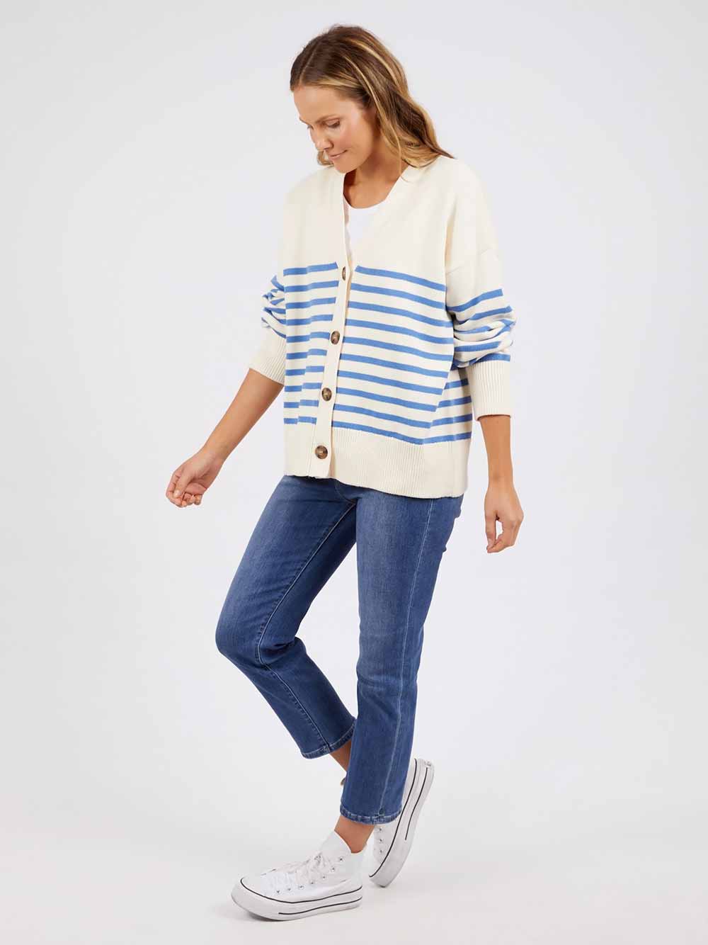 Mabel Stripe Cardigan