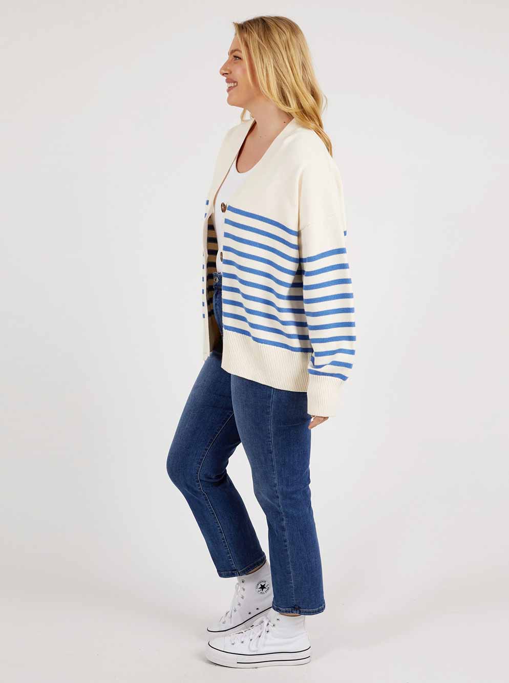 Mabel Stripe Cardigan