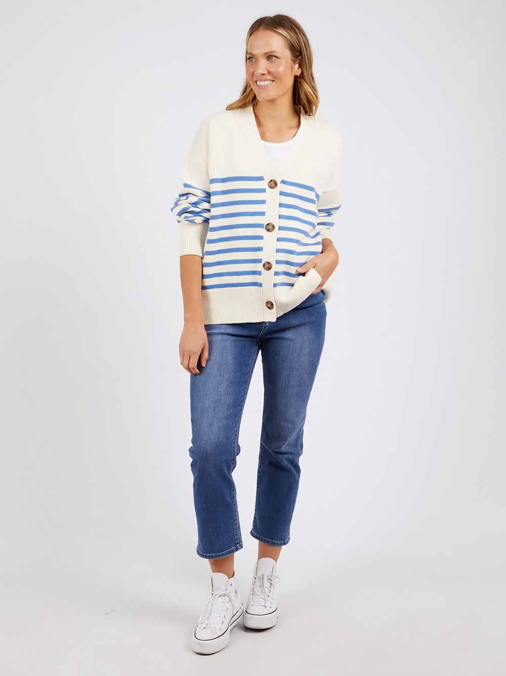 Mabel Stripe Cardigan