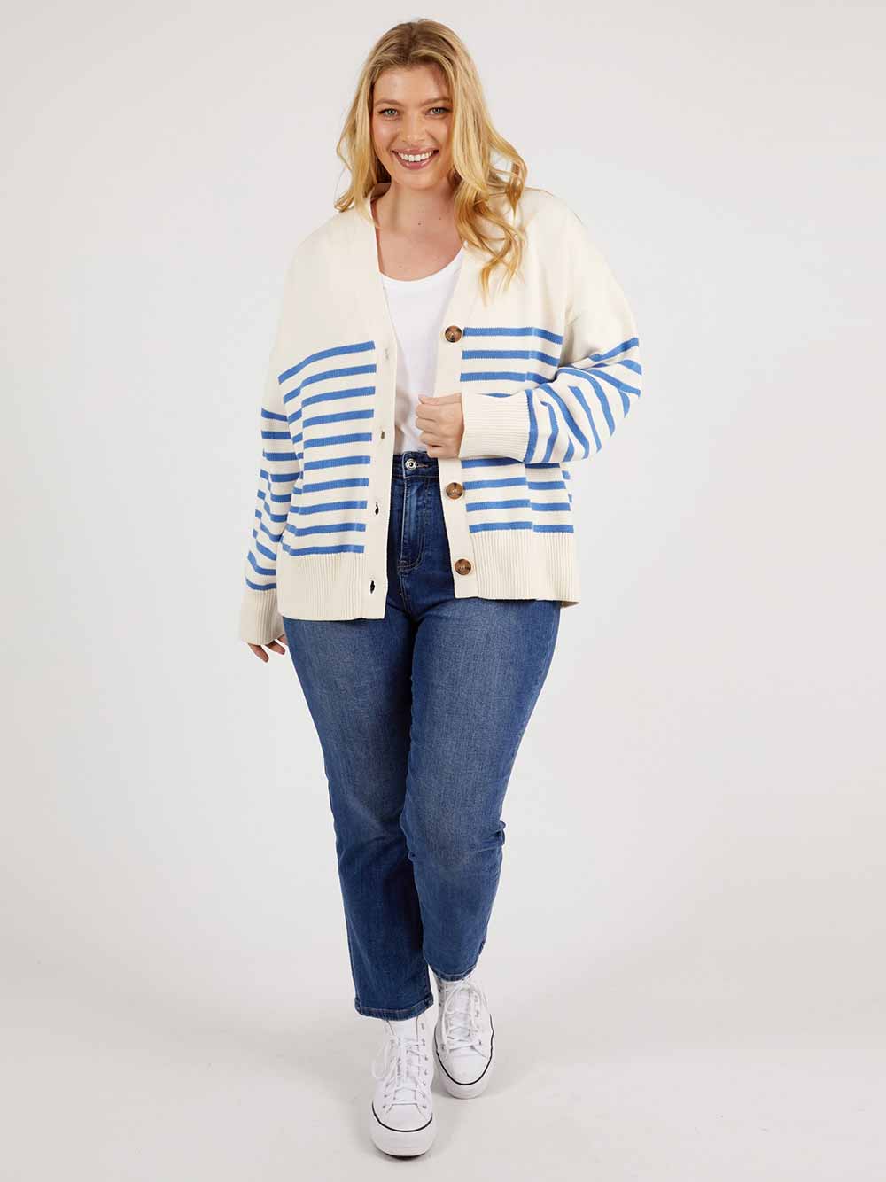 Mabel Stripe Cardigan