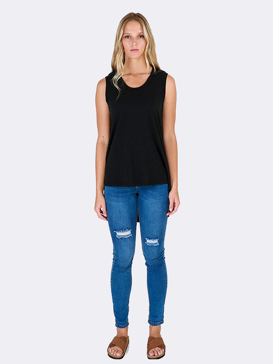 Madison Tank - BLACK